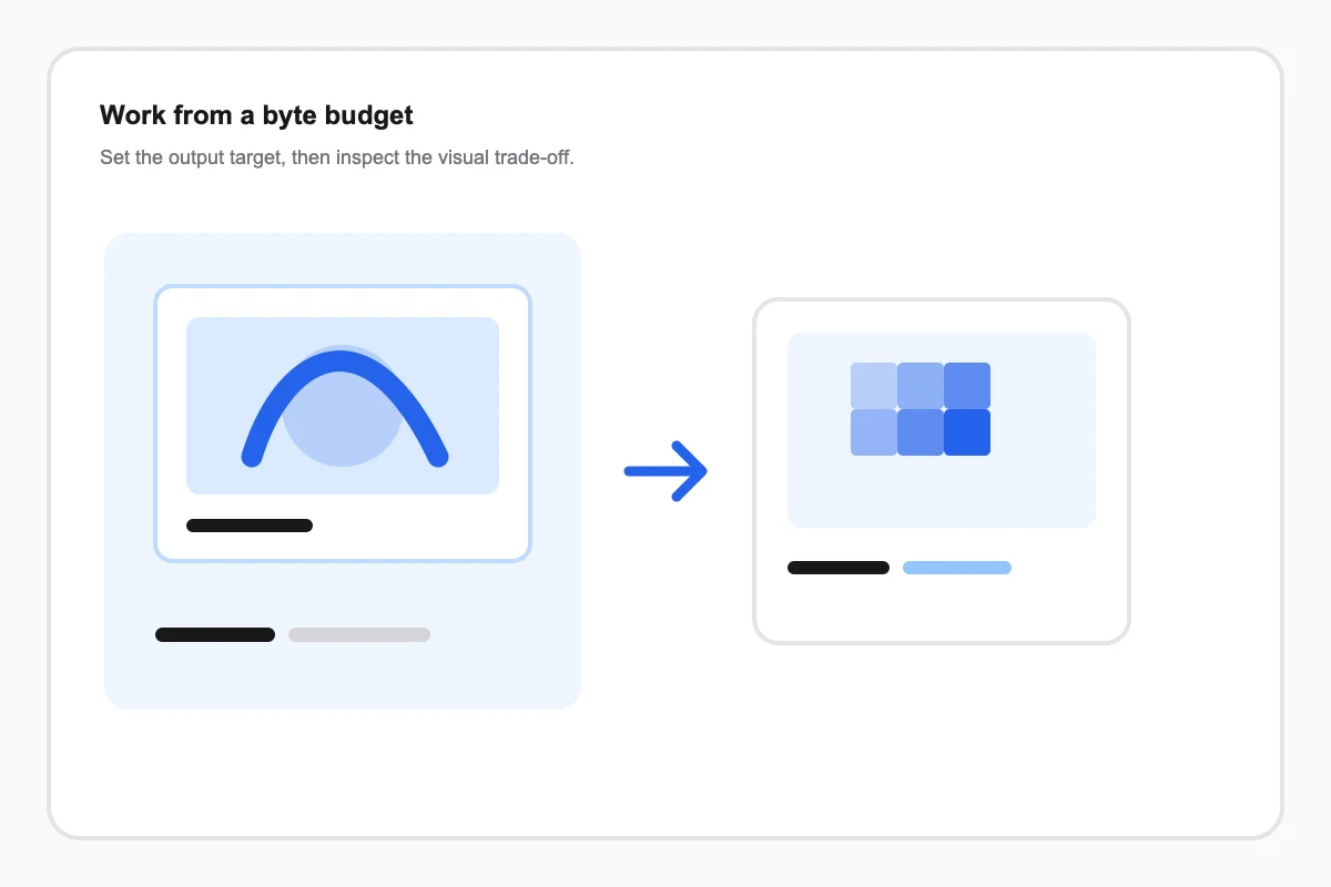 A large illustrated file transformed into a compact web-ready image
